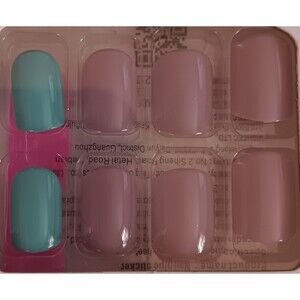 Nail Set New 24 Piece Nails Artificial Sets Professional textured art